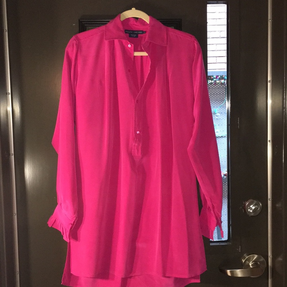 Silk Ralph Lauren Shirtdress